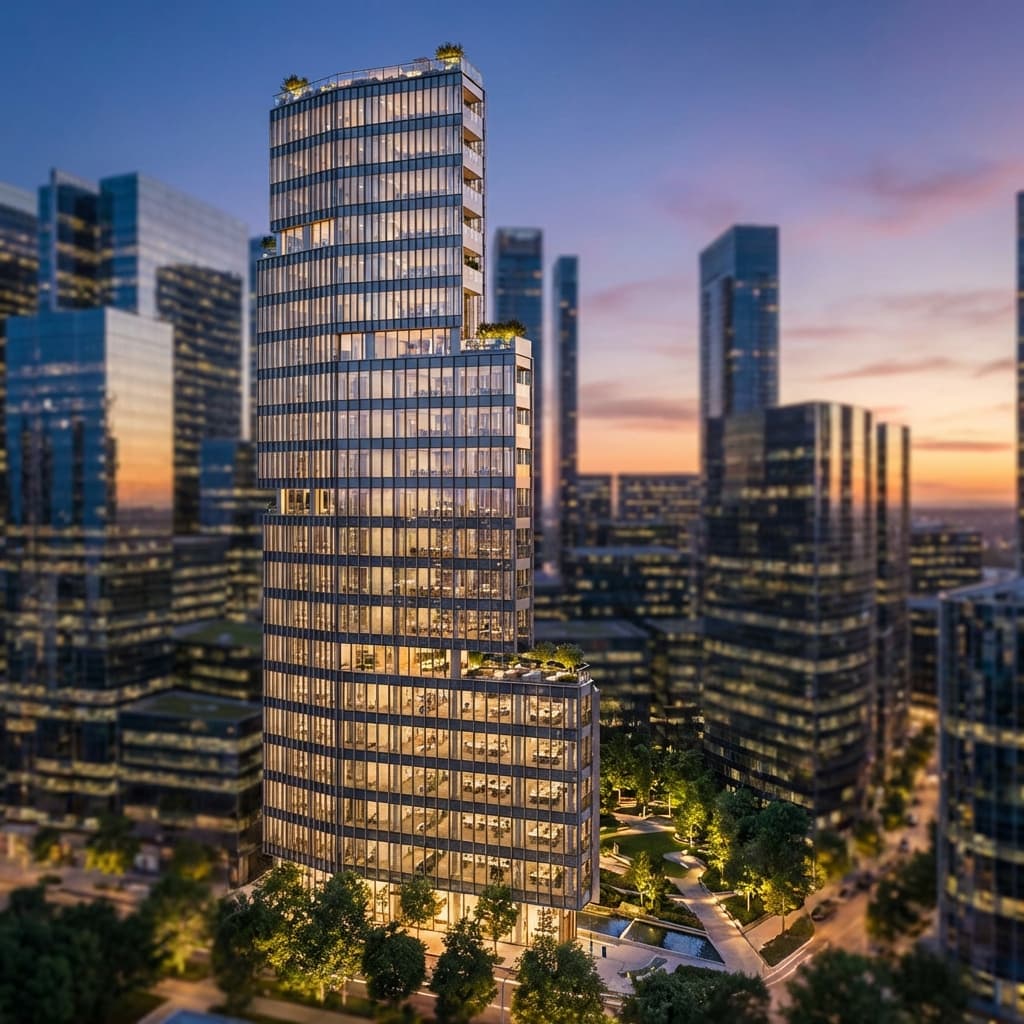 Stacked Tower photorealistic AI render by Linespire Reflect