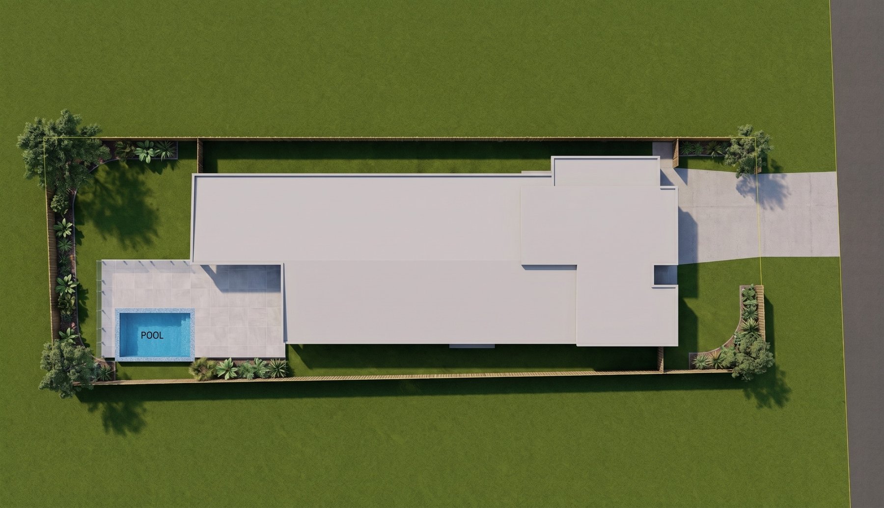 Site plan rendered by Linespire Reflect