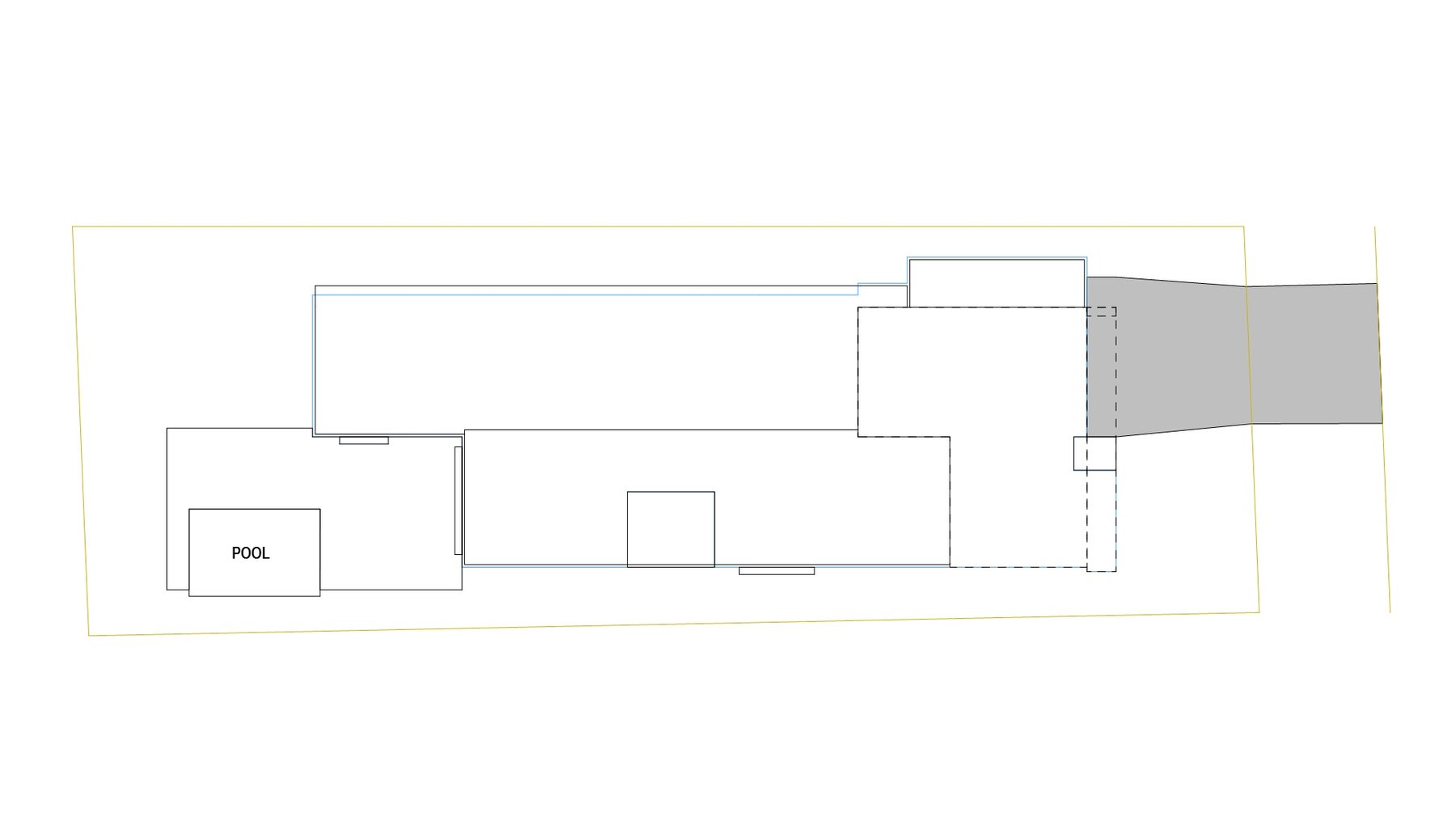 Archicad site plan before rendering